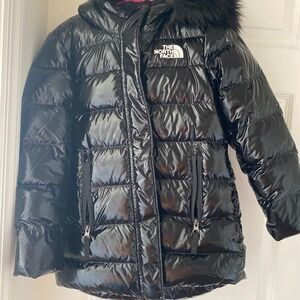 Girls north face coat